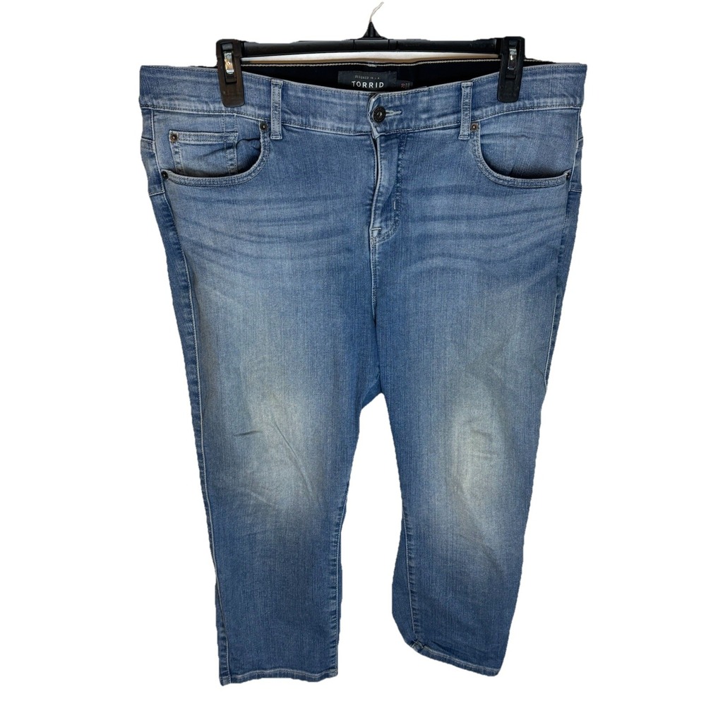 Torrid Bombshell Skinny Jeans Womens Sz 20 Premium Stretch Denim High-Rise